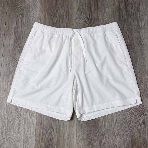 B.Draddy Other - B Draddy Sport Mesh Lined Shorts Mens Size Xtra Large Inseam 6" White